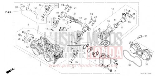 CORPS DE PAPILLON CL500AS de 2025